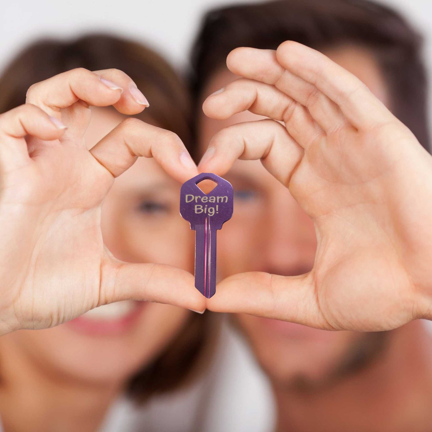Custom Colorful Key Laser Engrave Personalized Home or Office Key Blank