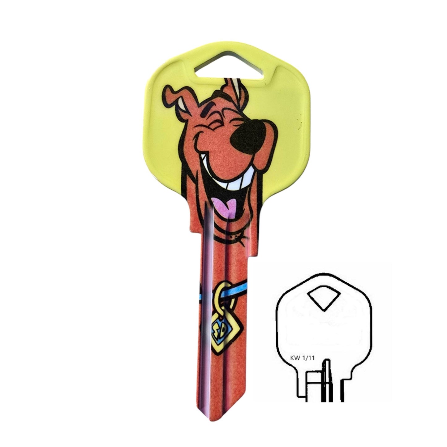 Scooby Doo House Key Blank