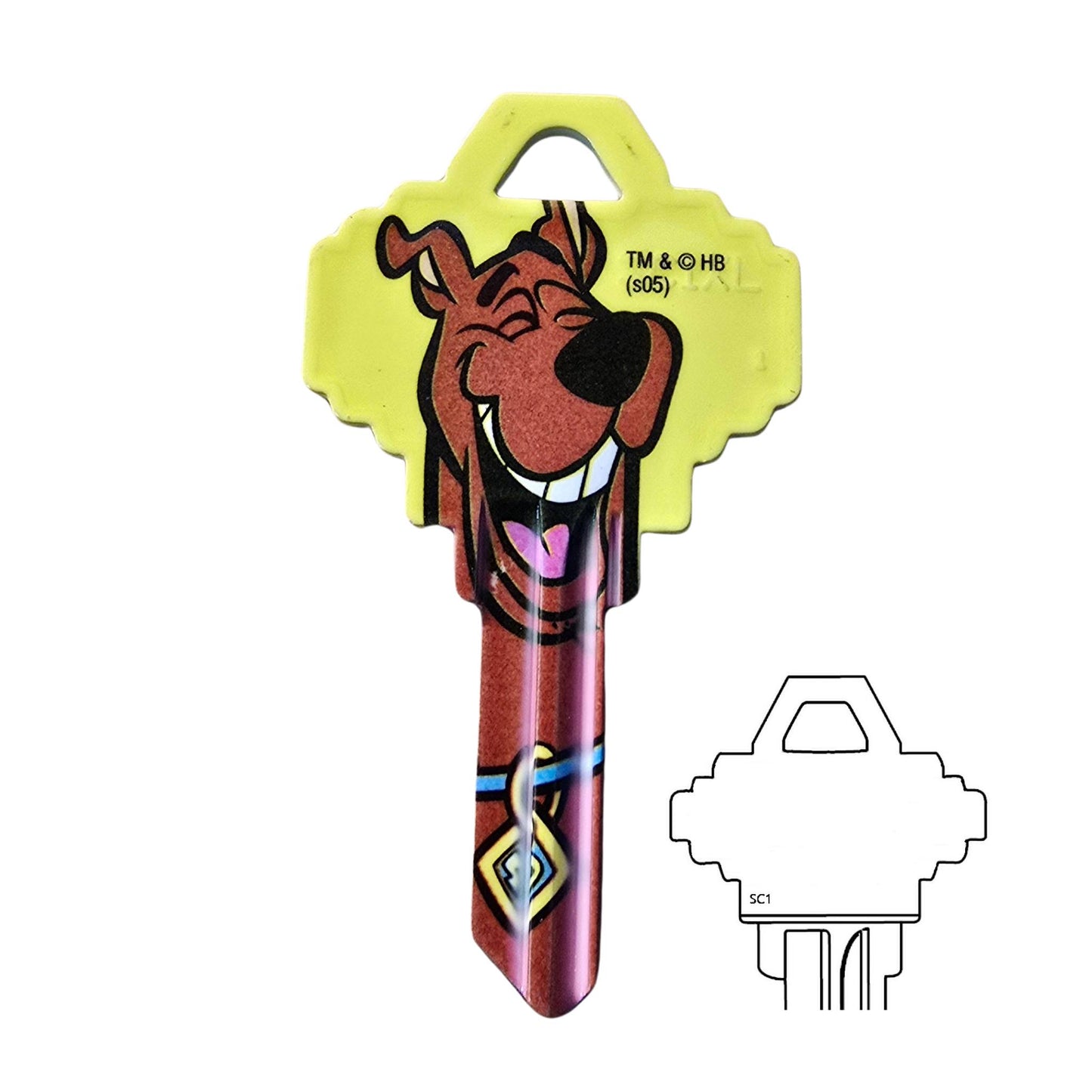 Scooby Doo House Key Blank