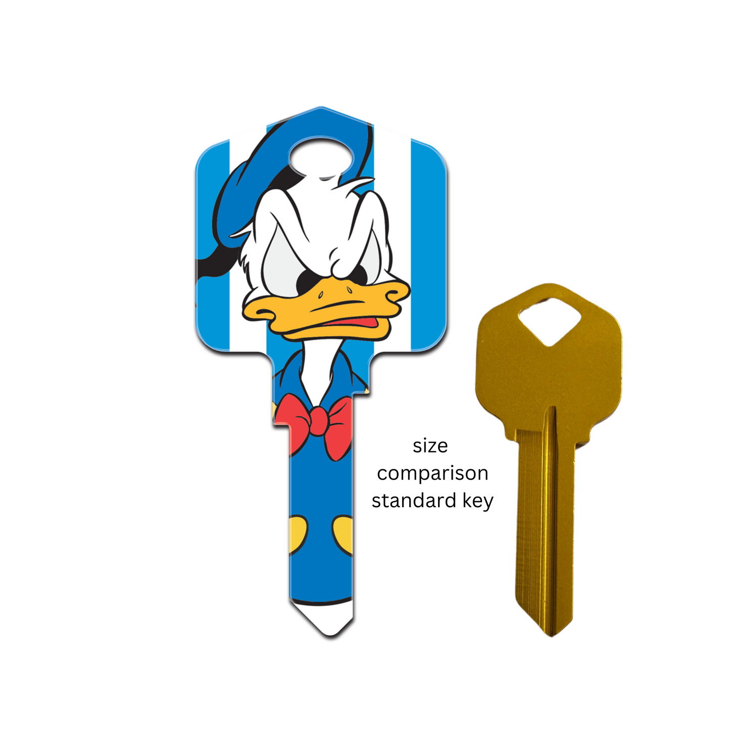 Disney's Donald Duck Uncut House Key Blank