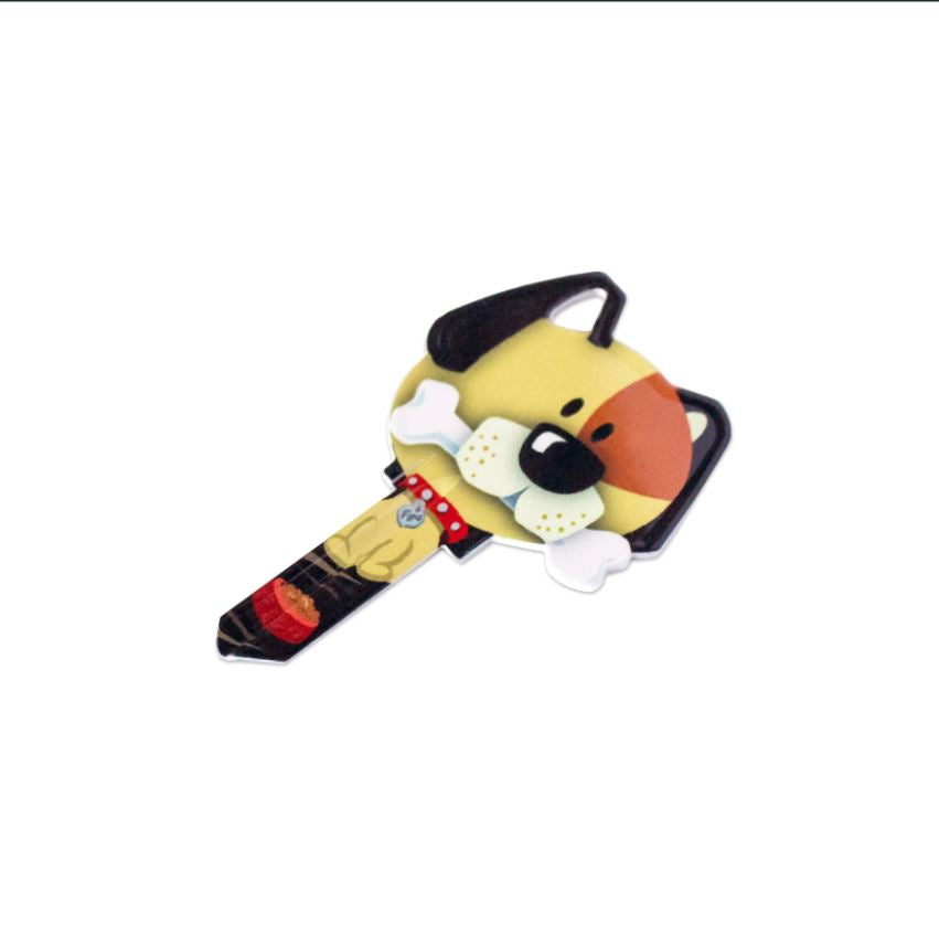 Cute Dog or Cat Shaped Uncut House Key Blank