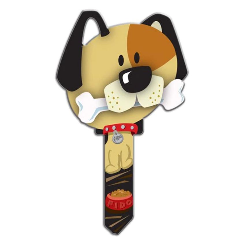 Cute Dog or Cat Shaped Uncut House Key Blank