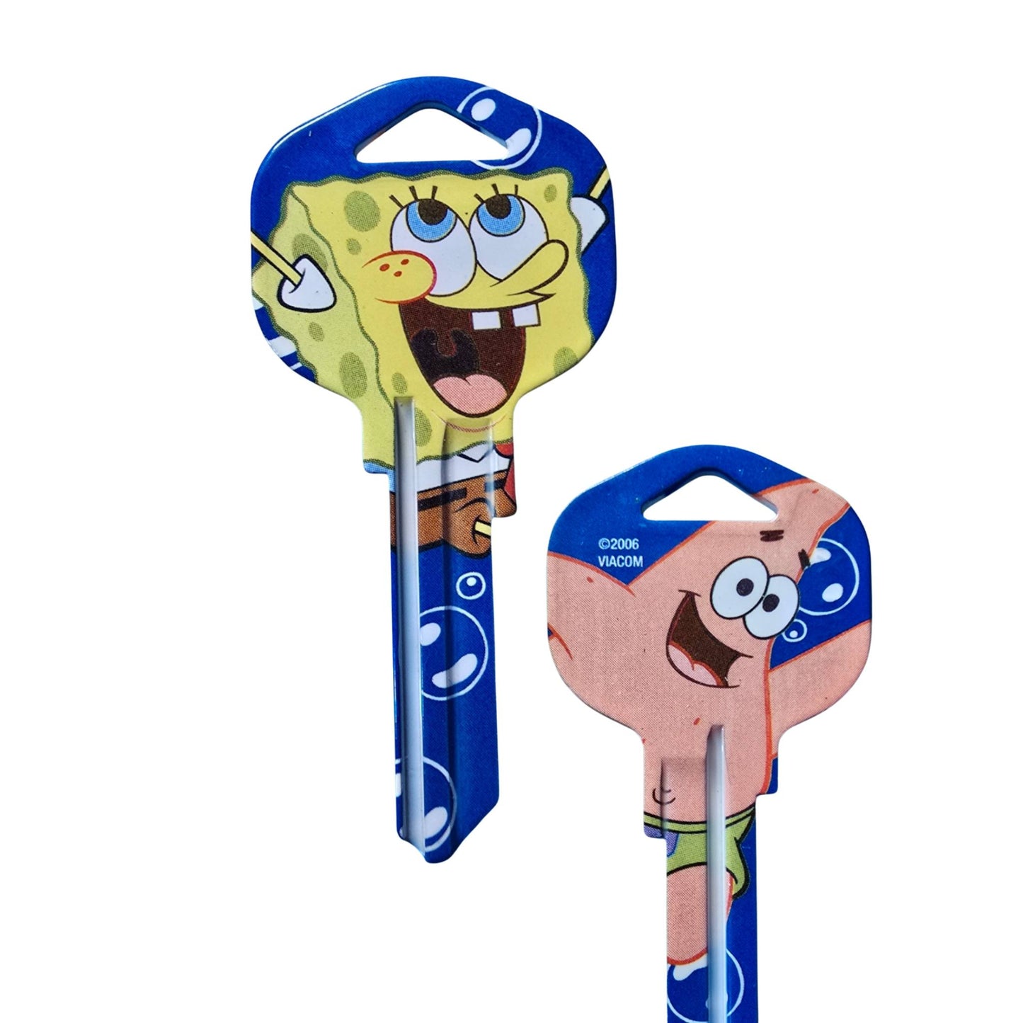SpongeBob SquarePants and Patrick House Key Blank