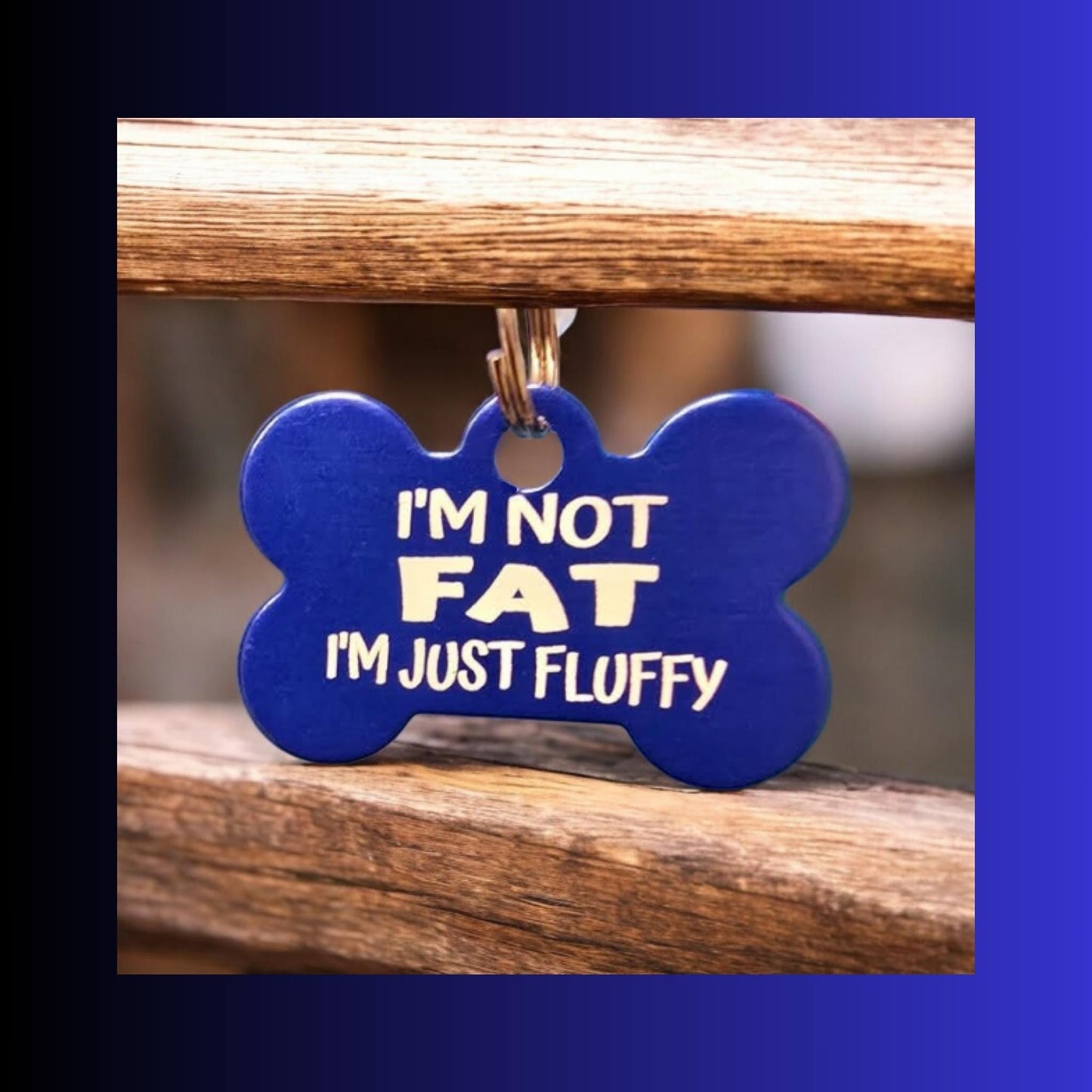 Custom Pet Tag Bone Shaped Personalized 3 sizes Small, Medium X Large