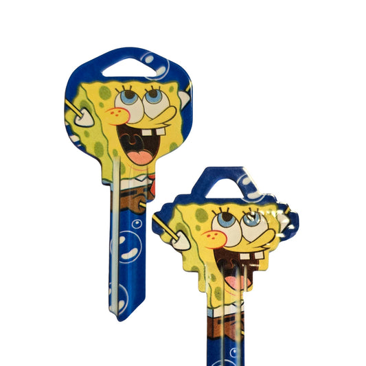 SpongeBob SquarePants and Patrick House Key Blank