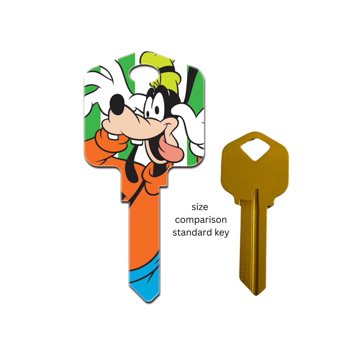 Disney's Goofy Uncut House Key Blank