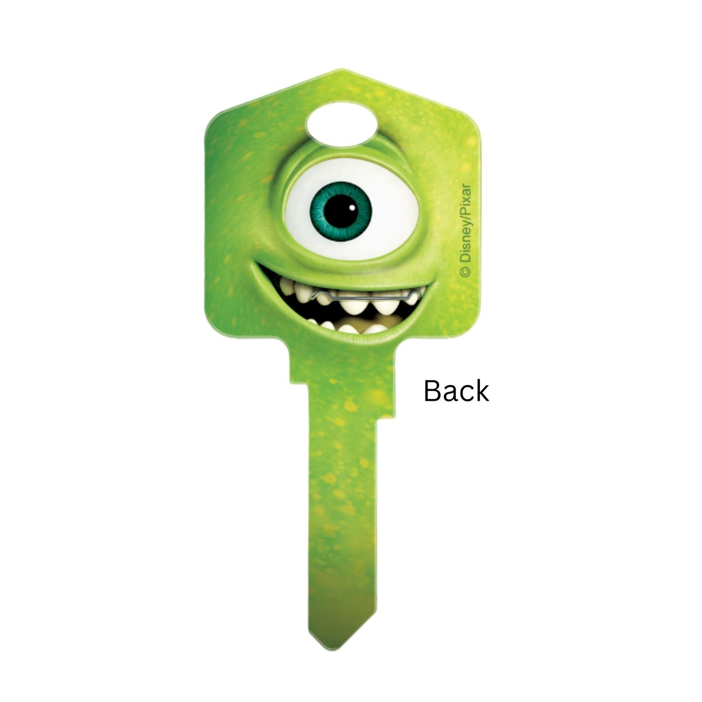 Disney Pixar Monster's Inc Mike & Sully House Key blank or cut by code