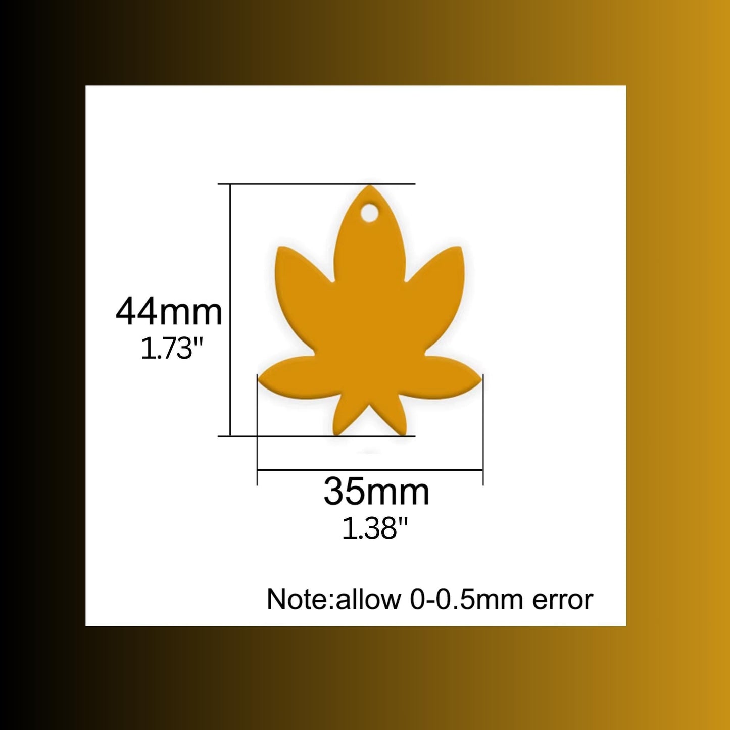 Custom Key Tag Marijuana Leaf Shape personalized for keys backpack purse pet Cannabis, Weed Pet Tag